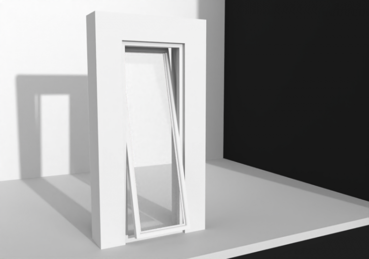 Infissi 3D - FT[R] 1AB[1V] PVC - ACCA software