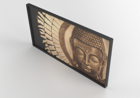 3D Paintings - Peinture bouddha