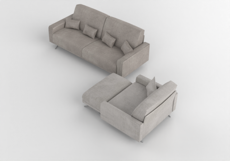 Poltronas y Sofás 3D - Canapé-fauteuil Boston - ACCA...