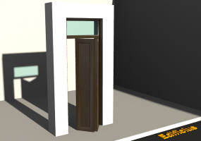 3D Tür/Fenster - Klassisch T[R] 1BT[2P]+1OBL