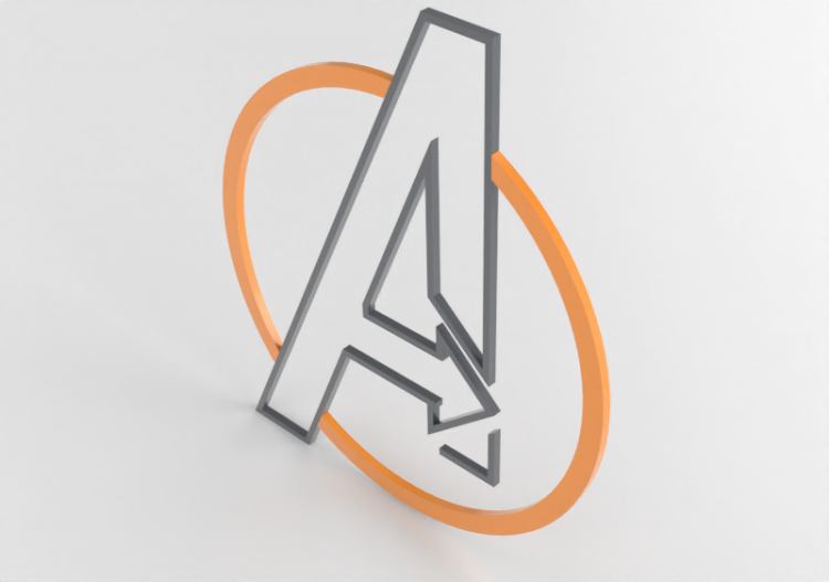 Esculturas 3D - avenger model - ACCA software