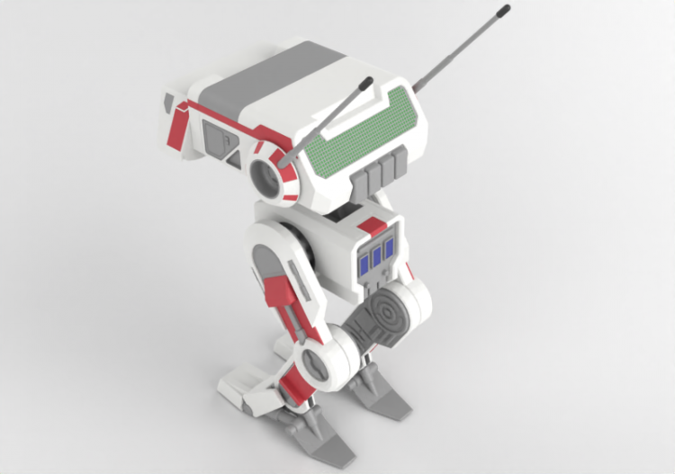 3D Sculptures - Star+Wars+-+BD-1 - ACCA software