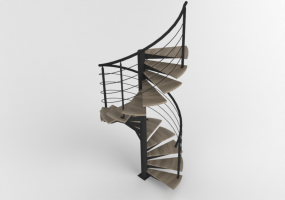 Escalier hélicoidal