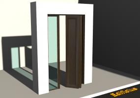3D Tür/Fenster - Klassisch T[R] 1BT[2P]+1SL