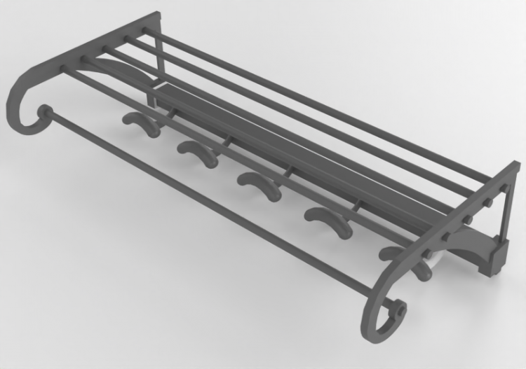 配饰 - Porte manteau patère loft - ACCA software