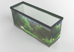 Pareti attrezzate 3D - Aquarium