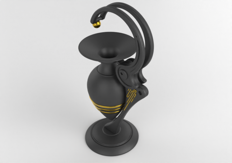 Vasos e Cerâmicas 3D - Vaso Moderno - MCDesign 2024 - ACCA...