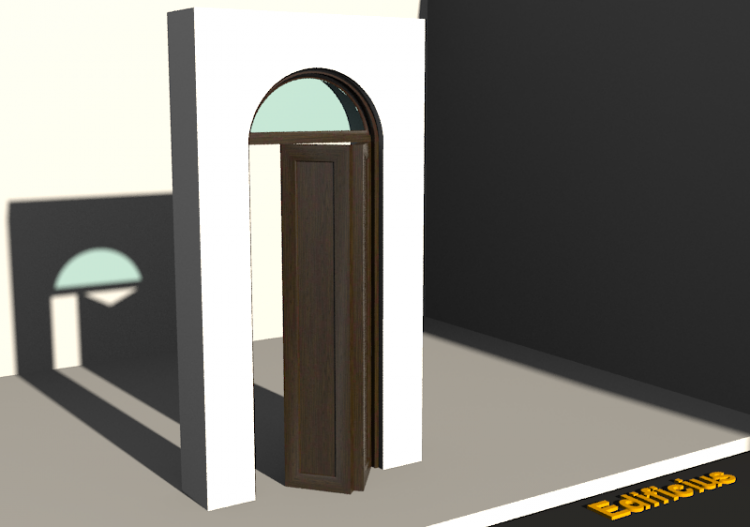 Esquadria 3D - Clássica P[AR] 1AL[2P]+1BAND - ACCA software