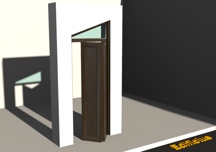 3D Tür/Fenster - Klassisch T[T] 1BT[2P]+1OBL - ACCA...
