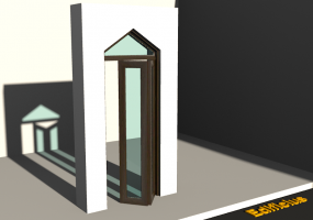 3D Tür/Fenster - Klassisch T[T] 1BT[2G]+1OBL