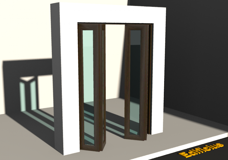 3D Tür/Fenster - Klassisch T[R] 2BT_SYM[2G] - ACCA software