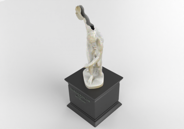 Sculptures 3D - DIscobolus+of+Myron+Sculpture - ACCA...