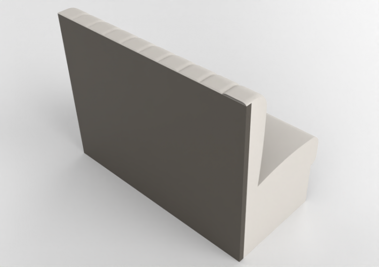 Cuisine 3D - Banquette 2 - ACCA software