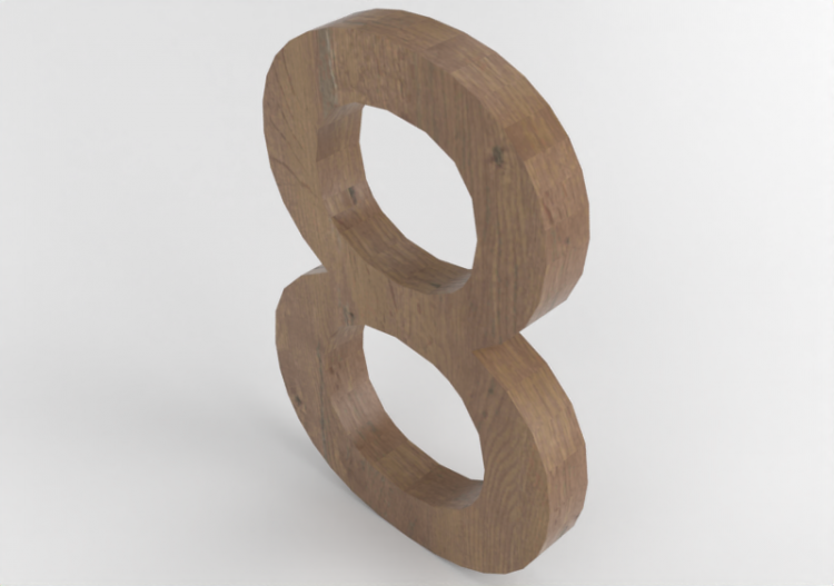 3D Prints - OTTO Verticale Rockwell - Numeri 3D - - ACCA...