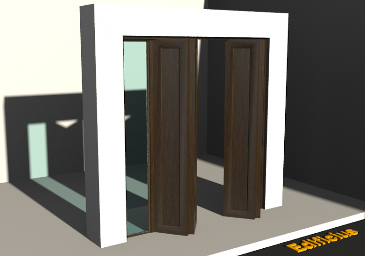 Carpinterías 3D - Clásica P[R] 2HP_SIM[2P]+1LUZLAT - ACCA...