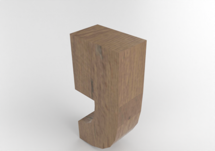 Impressões 3D - v minuscolo Verticale Rockwell - Lettere 3D...