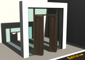 Menuiseries 3D - Classique P[R] 2VB_SIM[2P]+2FNCLC+1SPRLC