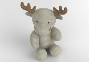 3D Toys - Peluche Alce MCDesign 2024