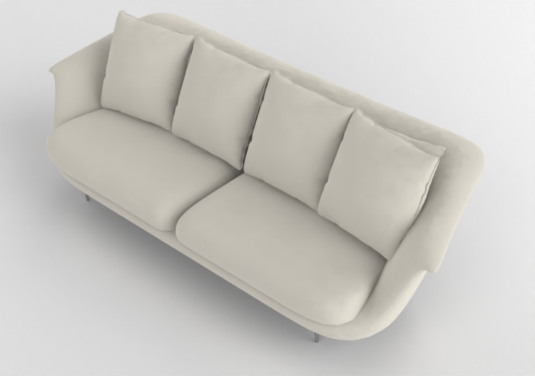 Chairs and Sofas 3D - Divano 2P 250cm MCDesign 2024 - ACCA...