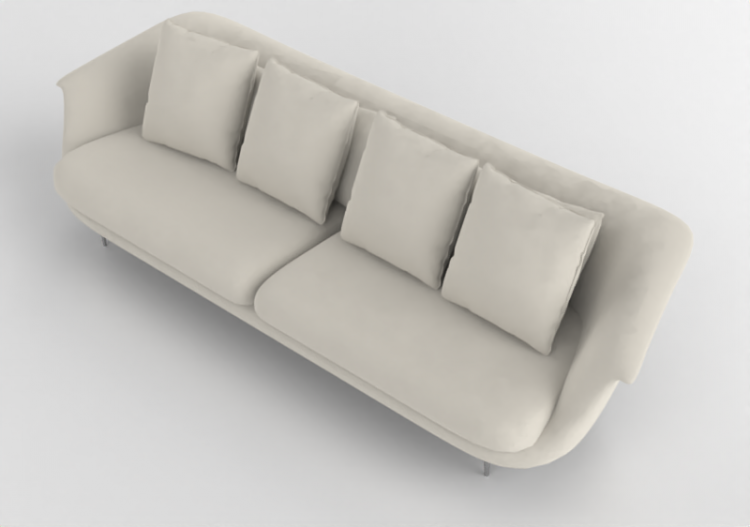 Chairs and Sofas 3D - Divano 2P 290cm MCDesign 2024 - ACCA...