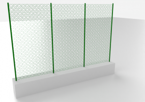 3D Zaun - Recinzione Romboidale in metallo a maglia sciolta H 1.85m MCDesign 2024