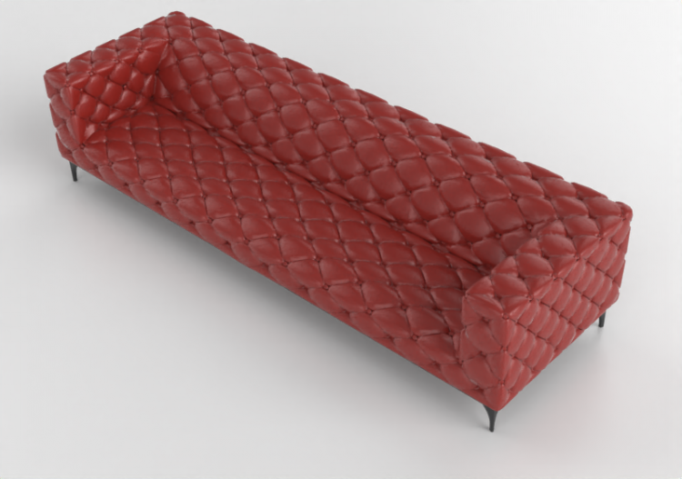 3D Sofa - Divano Pelle VIT MCDesign 2024 - ACCA software