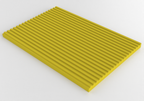 3D Signage - Percorso Tattile - Attenzione Servizio 40x60 - MCDesign 2024