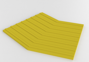 3D Signage - Percorso Tattile - Deviazione Percorso Lineare - MCDesign 2024