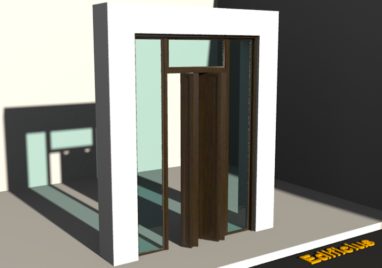 Infissi 3D - Classica P[R] 1AS[4P]+2FNCLC+1SPRLC - ACCA...
