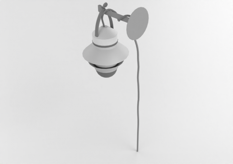 3D Wall Lamp - Applique extérieure...