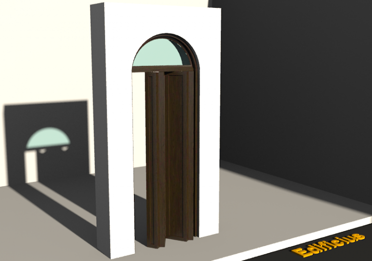 Menuiseries 3D - Classique P[AR] 1BV[4P]+1SPRLC - ACCA...