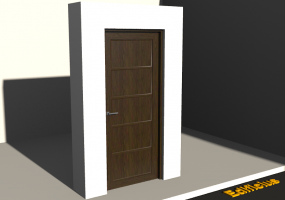 Esquadria 3D - Clássica I[R] 1FB[T01]