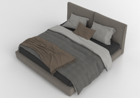 Camas 3D - Letto Matrimoniale #43 MCDesign 2024