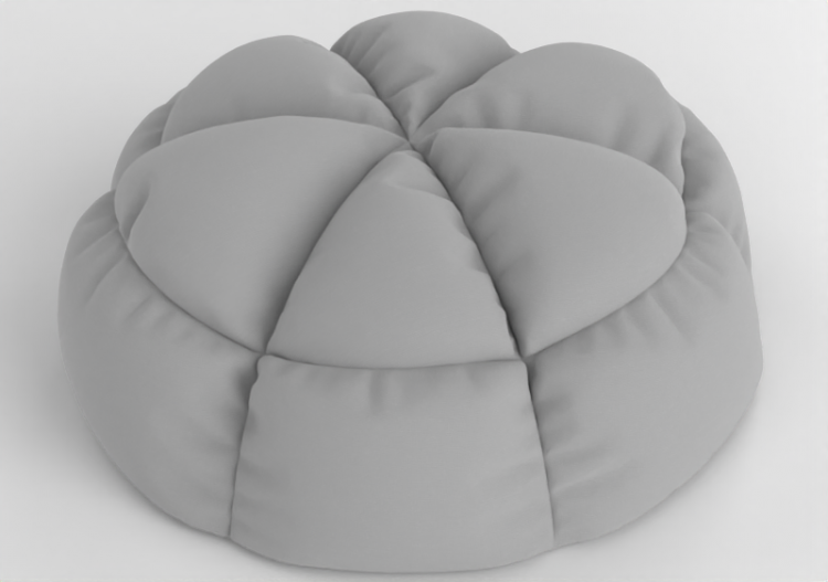 Sofás 3D - Pouf #27 MCDesign 2024 - ACCA software