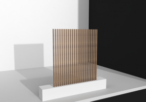 3D Paneel - Rivestimento in doghe di legno SENZA Pannello di Fondo MCDesign 2024