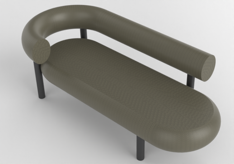 Sofás 3D - divanetto - ACCA software