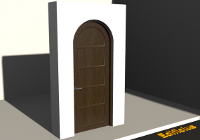 3D Tür/Fenster - Klassisch HE[RB] 1DF[T01]