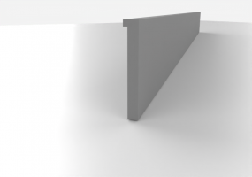 3D Profil - ZOCCOLO IN MATTONI H CM. 45