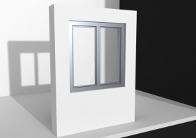 3D Tür/Fenster - FN[R] 2AB[1V] Lentini