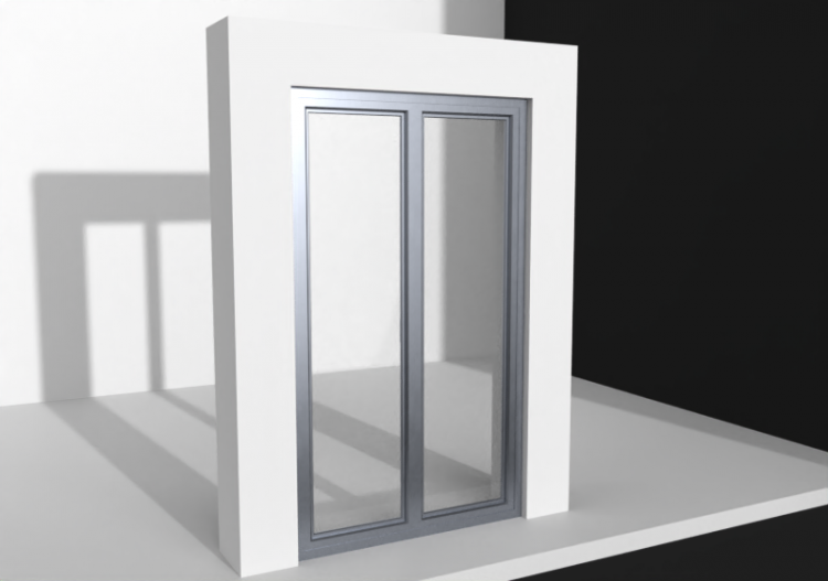 3D Tür/Fenster - FN[R] 2AB[1V] Lentini - ACCA software