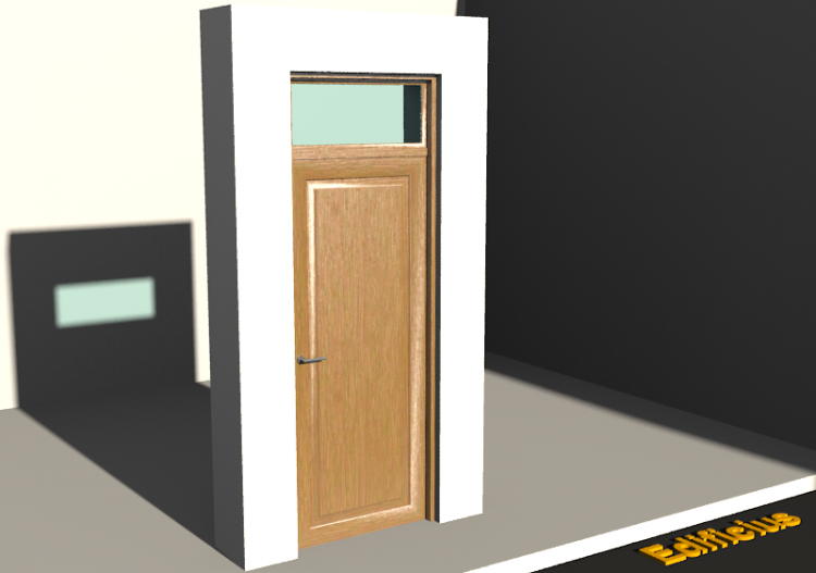 Infissi 3D - Cornice P[R] 1AB[1P]+1SPRLC - ACCA software