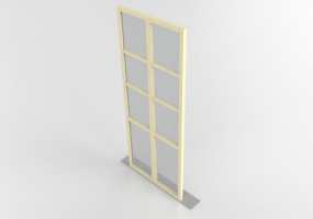 Finestrone 2 Ante - Base_cornice