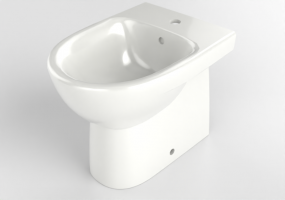 Bidé 3D - Bidê - Geberit - Geberit Selnova Compact - 500.482.01.7