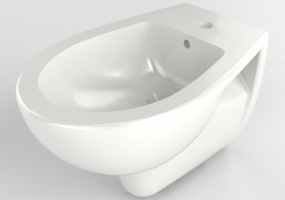 Bidé 3D - Bidê suspenso - Geberit - Geberit Colibrì - 500.873.00.1
