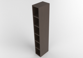 Wardrobes and Cabinets 3D - Biblioteca 35x55x245cm
