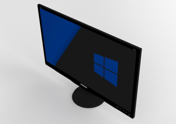 TV and Monitor 3D - Monitor Philips 15'' - ACCA software