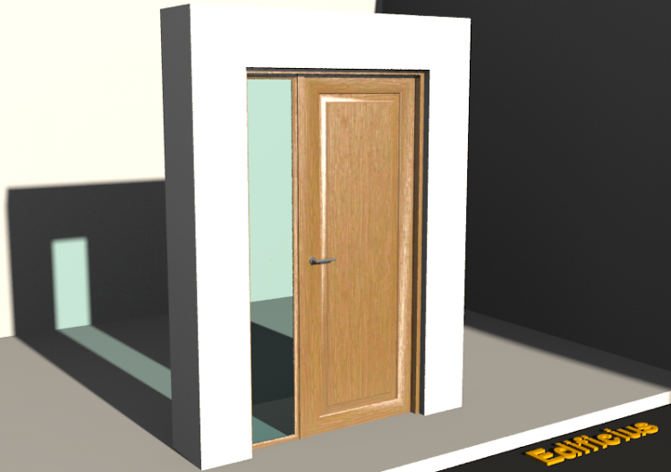 Infissi 3D - Cornice P[R]1AB[1P]+1FNCLC - ACCA software
