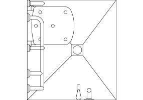 Blocs DWG - Piatto doccia L. 13