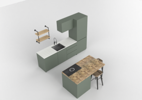 Cuisine 3D - cucina completa
