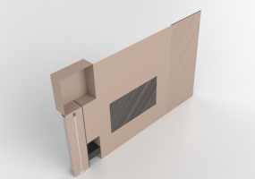 Pareti attrezzate 3D - Parete Tv